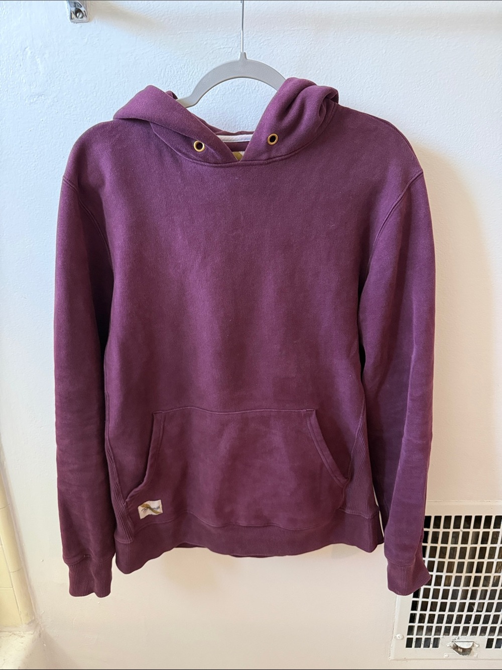 Tracksmith Wine Color Trackhouse Sweatshirt